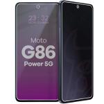 Folie sticla hibrid Bizon Glass Mule Shadow Privacy compatibila cu Motorola Moto G86 Power 5G, Negru 4 - lerato.ro