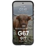 Carcasa Bizon Tur compatibila cu Motorola Moto G67 5G / G77 5G, Negru 6 - lerato.ro