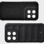 Carcasa Bizon Tur compatibila cu Motorola Moto G67 5G / G77 5G, Negru 7 - lerato.ro
