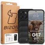 Carcasa Bizon Tur compatibila cu Motorola Moto G67 5G / G77 5G, Negru 9 - lerato.ro