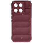 Carcasa Bizon Tur compatibila cu Motorola Moto G67 5G / G77 5G, Dark Purple 2 - lerato.ro