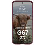 Carcasa Bizon Tur compatibila cu Motorola Moto G67 5G / G77 5G, Dark Purple 6 - lerato.ro