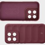 Carcasa Bizon Tur compatibila cu Motorola Moto G67 5G / G77 5G, Dark Purple 7 - lerato.ro