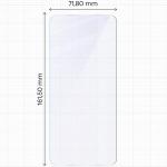 Folie sticla hibrid Bizon Hybrid Mule compatibila cu Motorola Moto G57 Power / G67 Power, Transparent 3 - lerato.ro