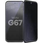 Folie sticla hibird Bizon Hybrid Shadow Privacy compatibila cu Motorola Moto G67 5G, Negru 7 - lerato.ro