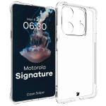 Carcasa Bizon Salpa compatibila cu Motorola Signature, Transparent 3 - lerato.ro