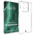 Kit protectie 3 in 1 BizonMobile Clear Pack, Carcasa Bizon Salpa si 2 folii Bizon Glass Hydrogel, compatibil cu Motorola Signature, Transparent 4 - lerato.ro