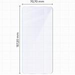 Folie sticla hibrid Bizon Glass Mule compatibila cu Motorola Signature, Transparent 3 - lerato.ro