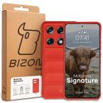 Carcasa Bizon Tur compatibila cu Motorola Signature, Rosu 9 - lerato.ro
