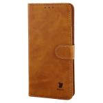 Husa flip cover Bizon Pocket compatibila cu Motorola Signature, Maro 4 - lerato.ro