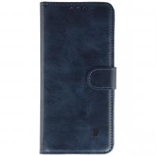 Husa flip cover Bizon Pocket compatibila cu Motorola Signature, Navy Blue