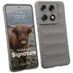 Carcasa Bizon Tur compatibila cu Motorola Signature, Light Grey 3 - lerato.ro