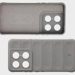 Carcasa Bizon Tur compatibila cu Motorola Signature, Light Grey 7 - lerato.ro