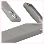 Carcasa Bizon Tur compatibila cu Motorola Signature, Light Grey 8 - lerato.ro