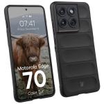 Carcasa Bizon Tur compatibila cu Motorola Edge 70, Negru 3 - lerato.ro