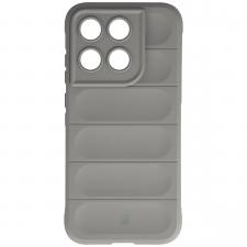 Carcasa Bizon Tur compatibila cu Motorola Moto G67 5G / G77 5G, Light Grey