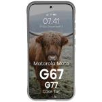 Carcasa Bizon Tur compatibila cu Motorola Moto G67 5G / G77 5G, Light Grey 6 - lerato.ro