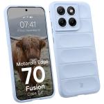 Carcasa Bizon Tur compatibila cu Motorola Edge 70 Fusion, Light Blue 3 - lerato.ro