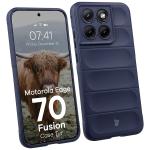 Carcasa Bizon Tur compatibila cu Motorola Edge 70 Fusion, Dark Blue 3 - lerato.ro