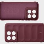 Carcasa Bizon Tur compatibila cu Motorola Edge 70 Fusion, Dark Purple 7 - lerato.ro
