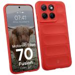 Carcasa Bizon Tur compatibila cu Motorola Edge 70 Fusion, Rosu 3 - lerato.ro