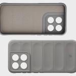 Carcasa Bizon Tur compatibila cu Motorola Edge 70 Fusion, Light Grey 7 - lerato.ro