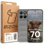 Carcasa Bizon Tur compatibila cu Motorola Edge 70 Fusion, Light Grey 9 - lerato.ro