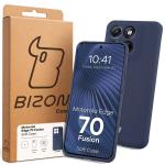Carcasa Bizon Soft compatibila cu Motorola Edge 70 Fusion, Dark Blue 8 - lerato.ro