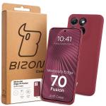 Carcasa Bizon Soft compatibila cu Motorola Edge 70 Fusion, Dark Purple 8 - lerato.ro