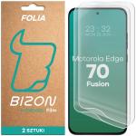 Set 2 folii protectie Bizon Hydrogel Duo compatibile cu Motorola Edge 70 Fusion, Transparent 2 - lerato.ro