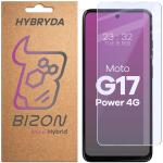 Folie sticla hibrid Bizon Hybrid Mule compatibila cu Motorola Moto G17 Power, Transparent 2 - lerato.ro