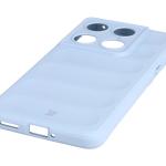 Carcasa Bizon Tur compatibila cu Motorola Signature, Light Blue 4 - lerato.ro