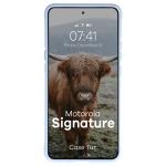 Carcasa Bizon Tur compatibila cu Motorola Signature, Light Blue 6 - lerato.ro