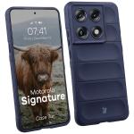 Carcasa Bizon Tur compatibila cu Motorola Signature, Dark Blue 3 - lerato.ro