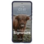 Carcasa Bizon Tur compatibila cu Motorola Signature, Dark Blue 6 - lerato.ro
