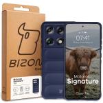 Carcasa Bizon Tur compatibila cu Motorola Signature, Dark Blue 9 - lerato.ro