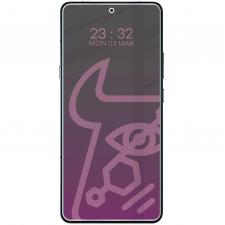 Folii protectie Motorola Signature, Folie sticla hibrid Bizon Glass Mule Shadow Privacy compatibila cu Motorola Signature, Negru, lerato.ro