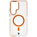 Carcasa Bizon Marco compatibila cu Samsung Galaxy S26 Ultra, Transparent / Portocaliu 2 - lerato.ro