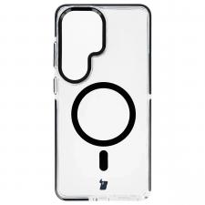 Carcasa Bizon Marco compatibila cu Samsung Galaxy S26 Ultra, Transparent / Negru