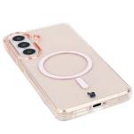 Carcasa Bizon SparklO cu MagSafe compatibila cu Samsung Galaxy S26 Plus, Glitter Orange 4 - lerato.ro