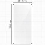 Set 2 folii sticla securizata Bizon Glass Aplikator, Kit montare inclus, compatibile cu Samsung Galaxy S26 Plus, Negru 3 - lerato.ro
