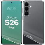Set protectie Bizon Hydrogel Pack, 1x Folie Ecran si 1x Folie Spate, compatibil cu Samsung Galaxy S26 Plus, Transparent 6 - lerato.ro