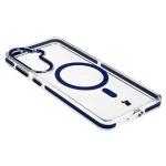 Carcasa Bizon Marco compatibila cu Samsung Galaxy S26 Plus, Transparent / Albastru 5 - lerato.ro