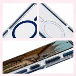 Carcasa Bizon Marco compatibila cu Samsung Galaxy S26 Plus, Transparent / Albastru 8 - lerato.ro