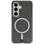 Carcasa Bizon SparklO cu MagSafe compatibila cu Samsung Galaxy S26, Glitter Black 2 - lerato.ro