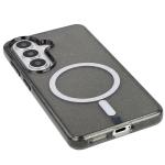 Carcasa Bizon SparklO cu MagSafe compatibila cu Samsung Galaxy S26, Glitter Black 4 - lerato.ro