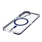 Carcasa Bizon Marco compatibila cu Samsung Galaxy S26, Transparent / Albastru 4 - lerato.ro