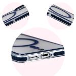 Carcasa Bizon Marco compatibila cu Samsung Galaxy S26, Transparent / Albastru 10 - lerato.ro