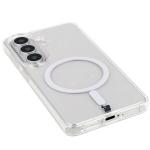 Carcasa Bizon SparklO cu MagSafe compatibila cu Samsung Galaxy S26, Glitter Clear 4 - lerato.ro