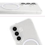 Carcasa Bizon SparklO cu MagSafe compatibila cu Samsung Galaxy S26, Glitter Clear 6 - lerato.ro